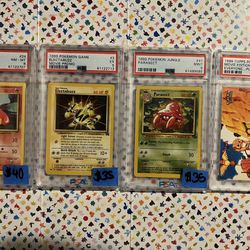 Pokemon PSA Slabs