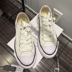 White Maison Mihara Converse 
