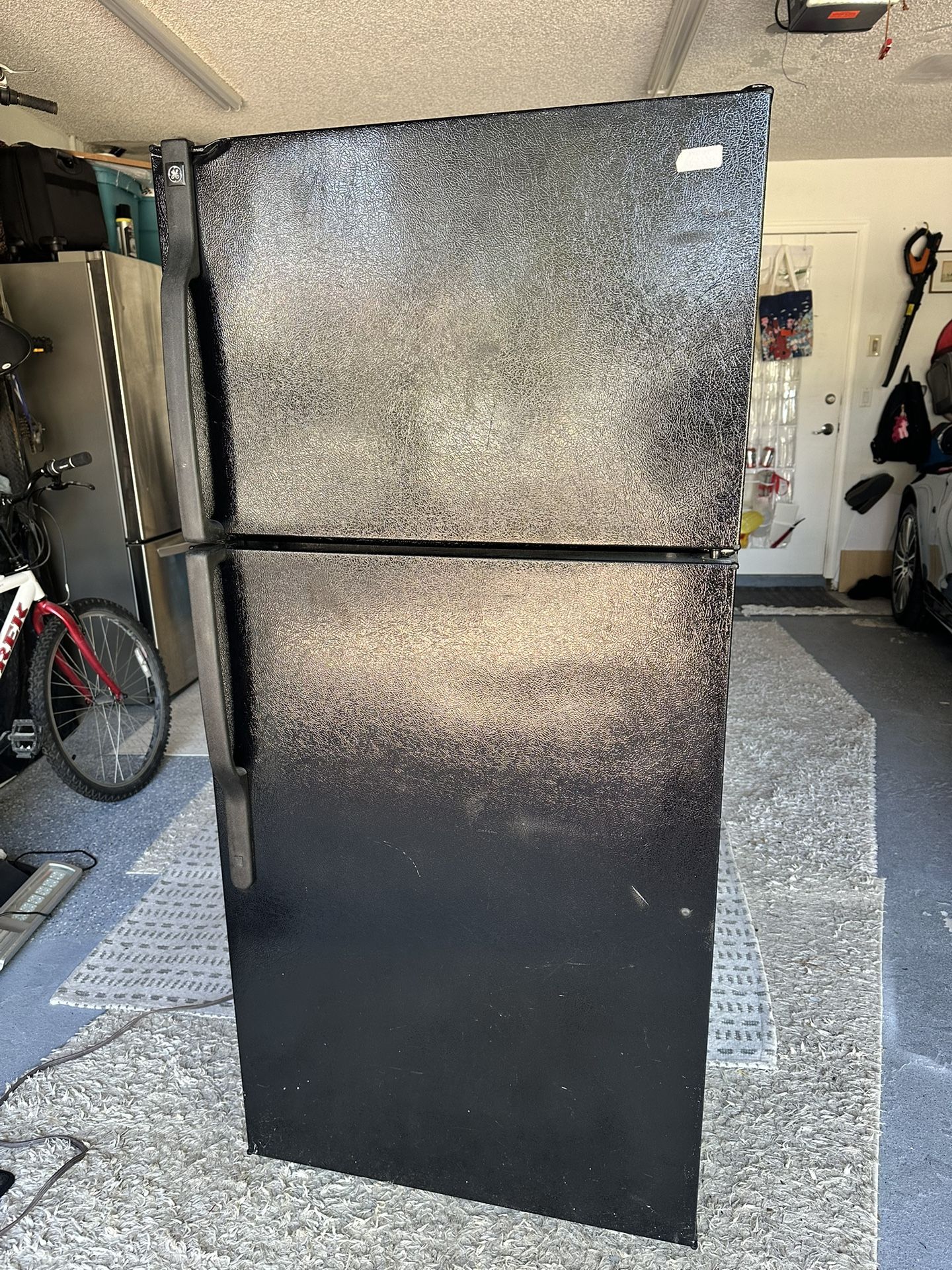 Black GE Refrigerator