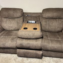 2 Section Sofa Set 