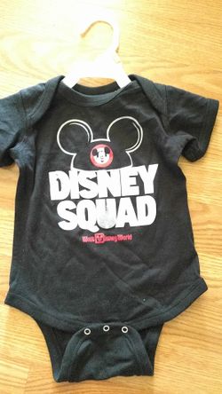 12 Months Mickey Onesie