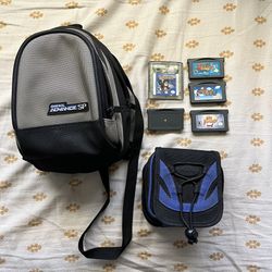 Gameboy Games And Bags
