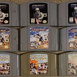 Star Wars Games Nintendo 64. Different Prices
