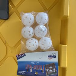 Practice Golf Balls Set Of 6