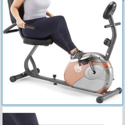 Marcy Home Fitness Personal Exercise Bike with Adjustable Magnetic Resistance for Cardio Workout and Cycle Training