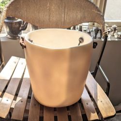 Tina Frey CUADRADO Resin Champagne Bucket in White
Costs $350