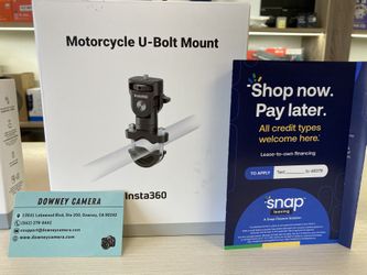 Insta360 U Bolt motorcycle Mount