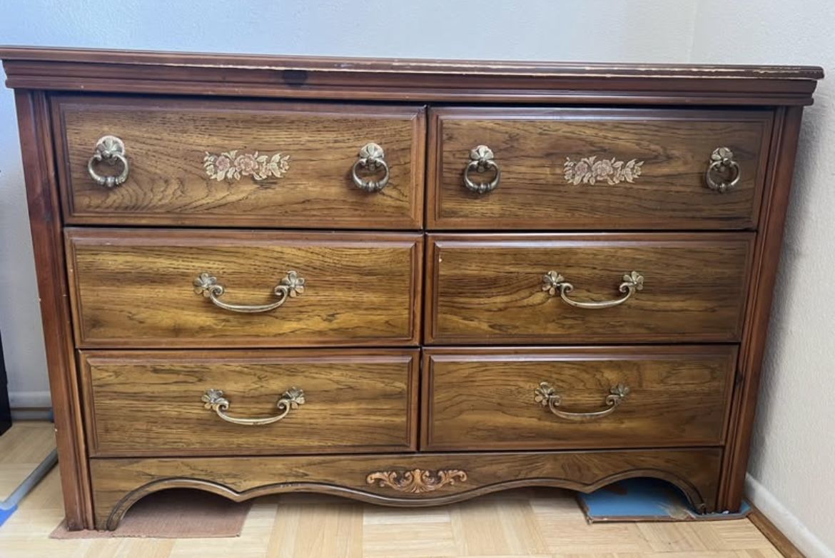 Japanese - Antique - Chest - Drawers - Clothing - Dresser - Wooden