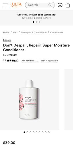 Briogeo Super Moisture Conditioner (16 fl. Oz.) NEW