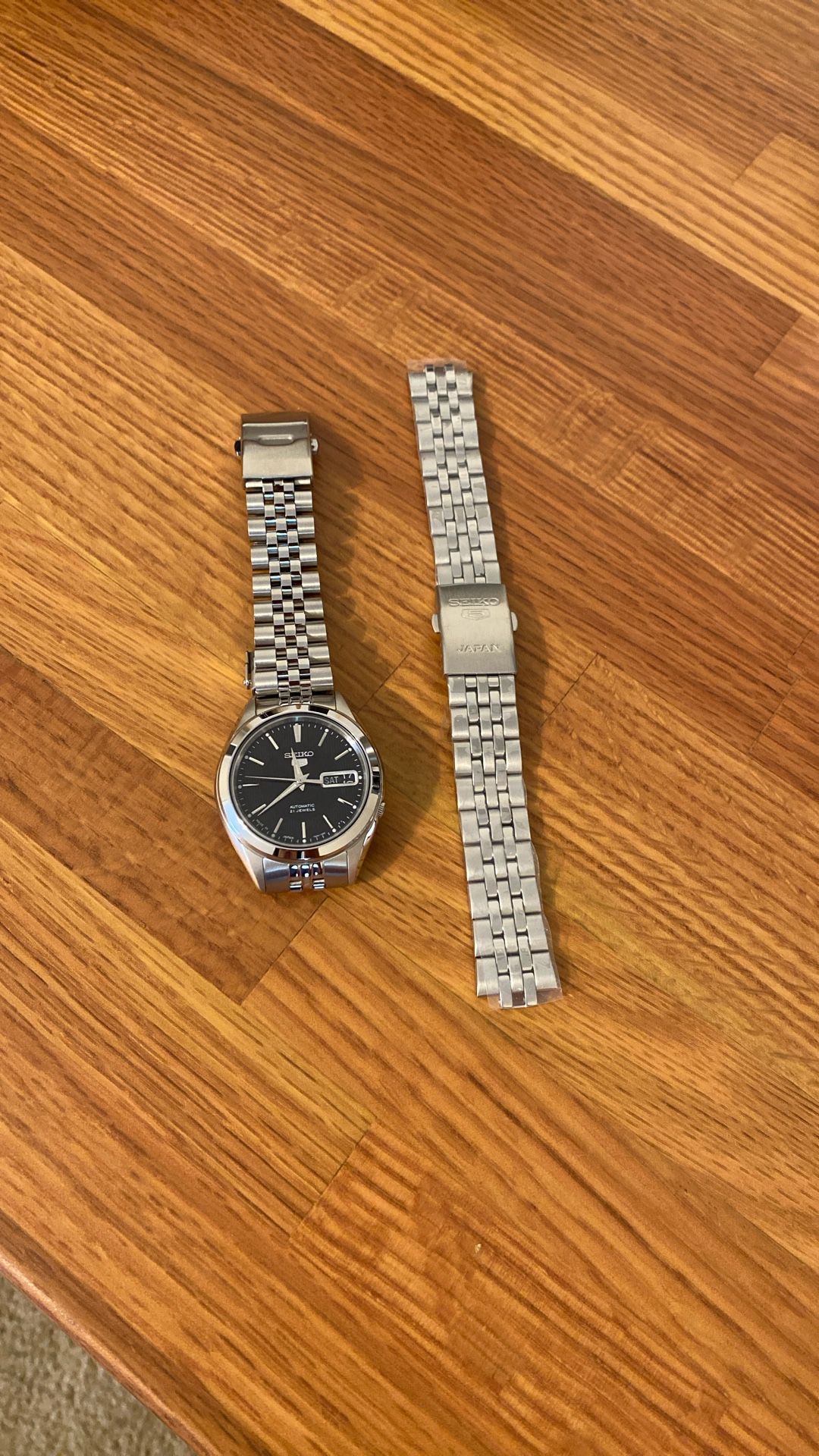 Seiko SNK23 W/ Upgraded Bracelet