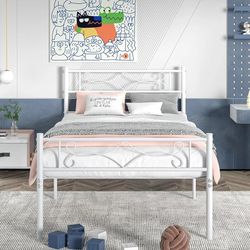 Twin Metal Bed Frame – Brand New in Box