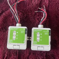 Lutron RMJS-8T-DV-B Vive Wireless Dimming PowPak Control Module