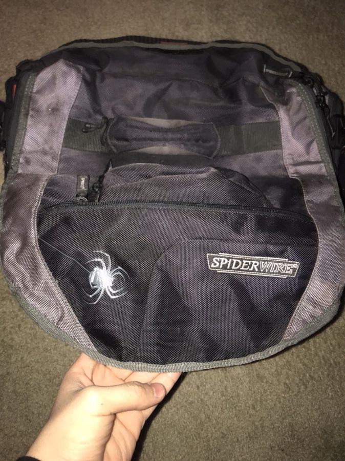 Spider Wire fishing bag
