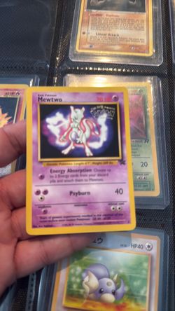 Mewtwo Pokémon Trading Card 70 HP
