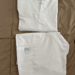 White Cherokee Scrub Set