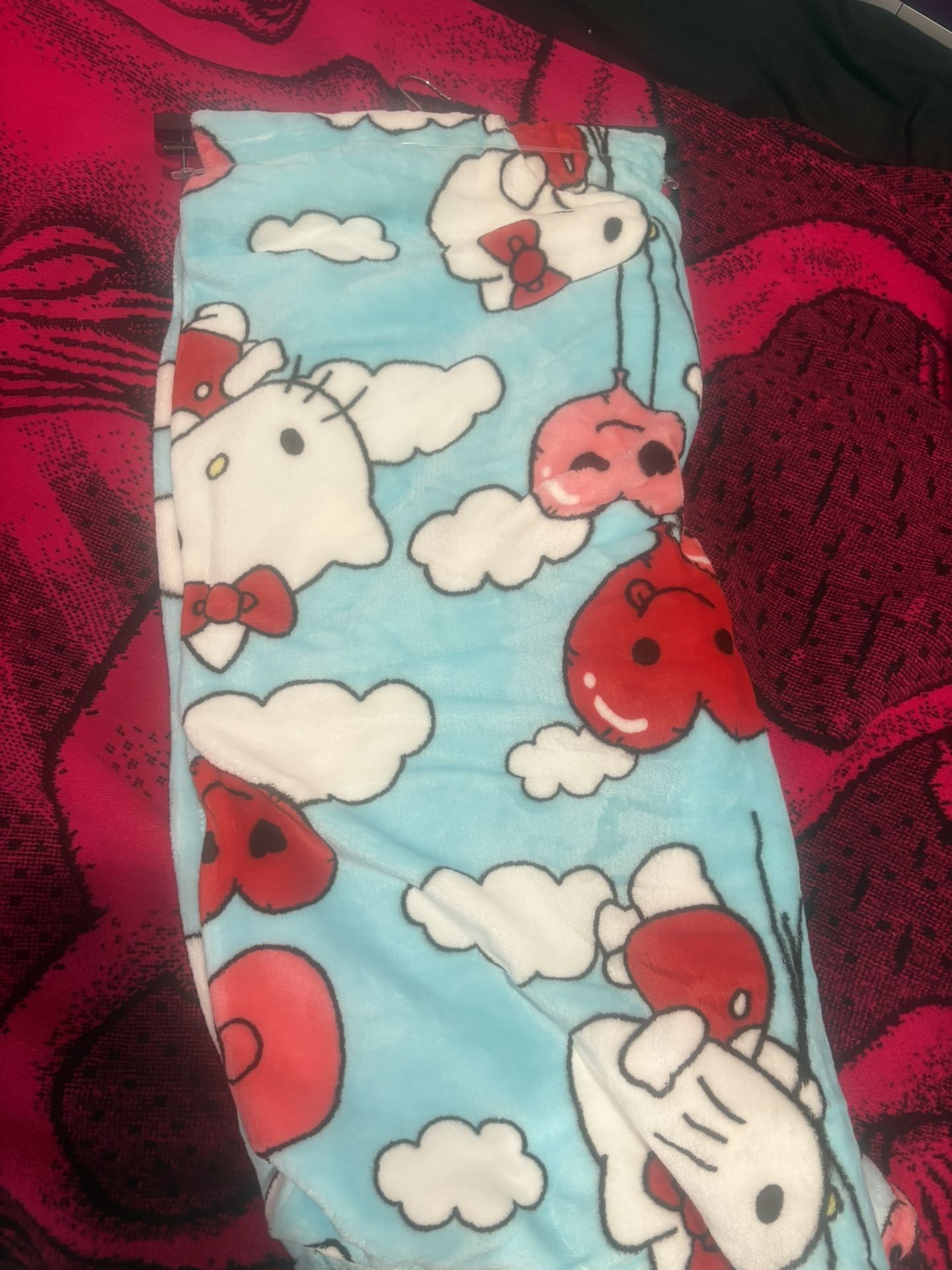 Hello Kitty Valentines Day Blanket