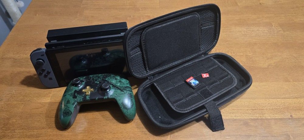 Nintendo Switch 1 + Accessories and Controller