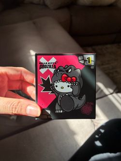 Hello kitty godzilla