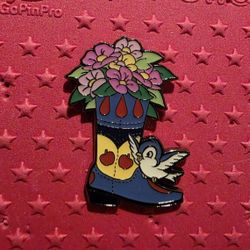 Loungefly Disney Princess Boot Bouquet Enamel Pin