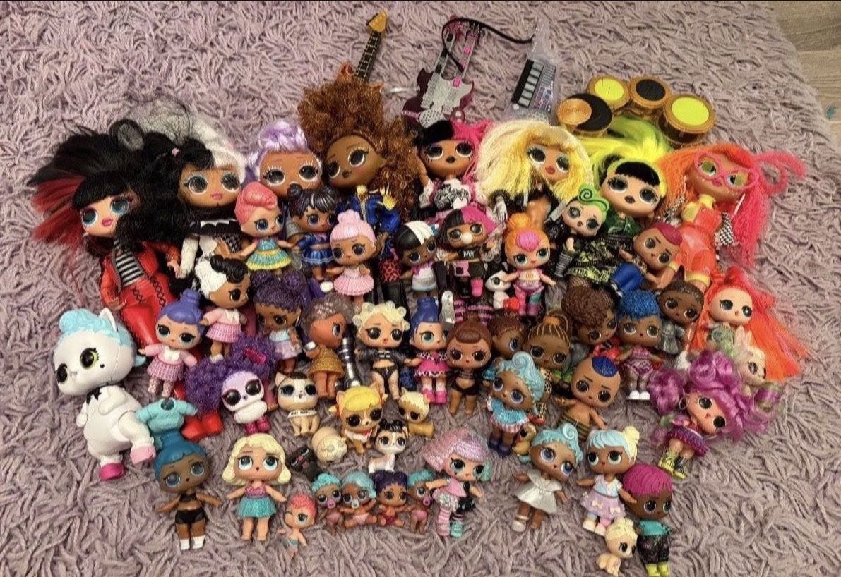 LOL Dolls And Pets And OMG Dolls
