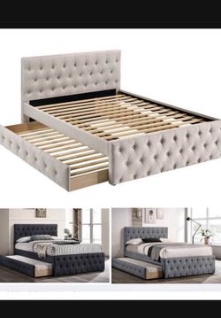 Full Bed with twin not including mattress