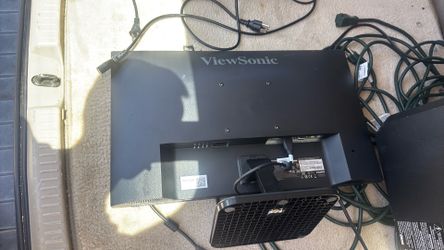 Monitor, printer, space heater