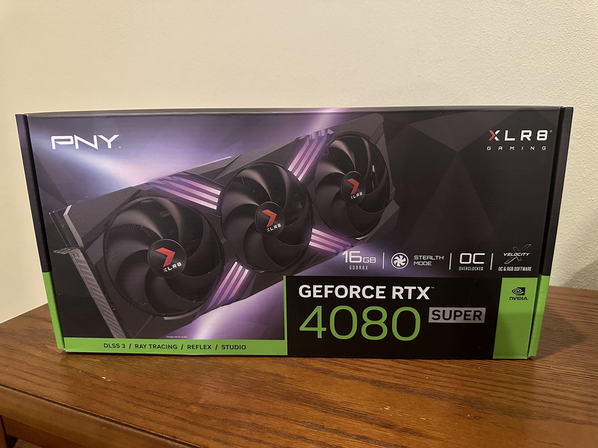 PNY GeForce RTX 4080 SUPER XLR8 Gaming VERTO EPIC-X RGB OC Graphics Card