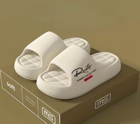 Reality Summer Slide Sandals Off White