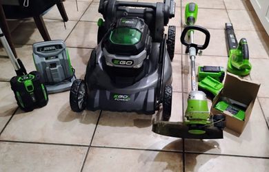 EGO lawn equipment bundle