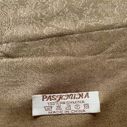 Pashmina Authentic Indian Silk Shawl . Retails $100+
