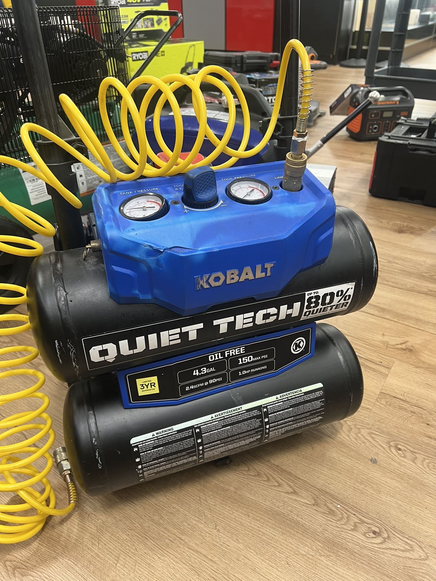 Kobalt 4.3 Gallon Air Compressor 181242