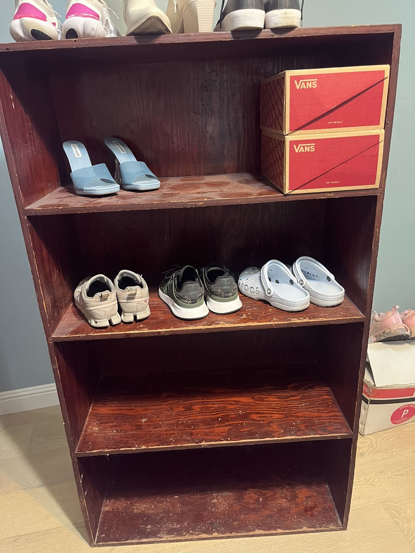 Book Shelf Or Storage Shoe Shelf