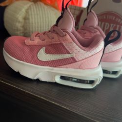 Nike Air Max Lite Sneaker In Pink-Toddler Size 5