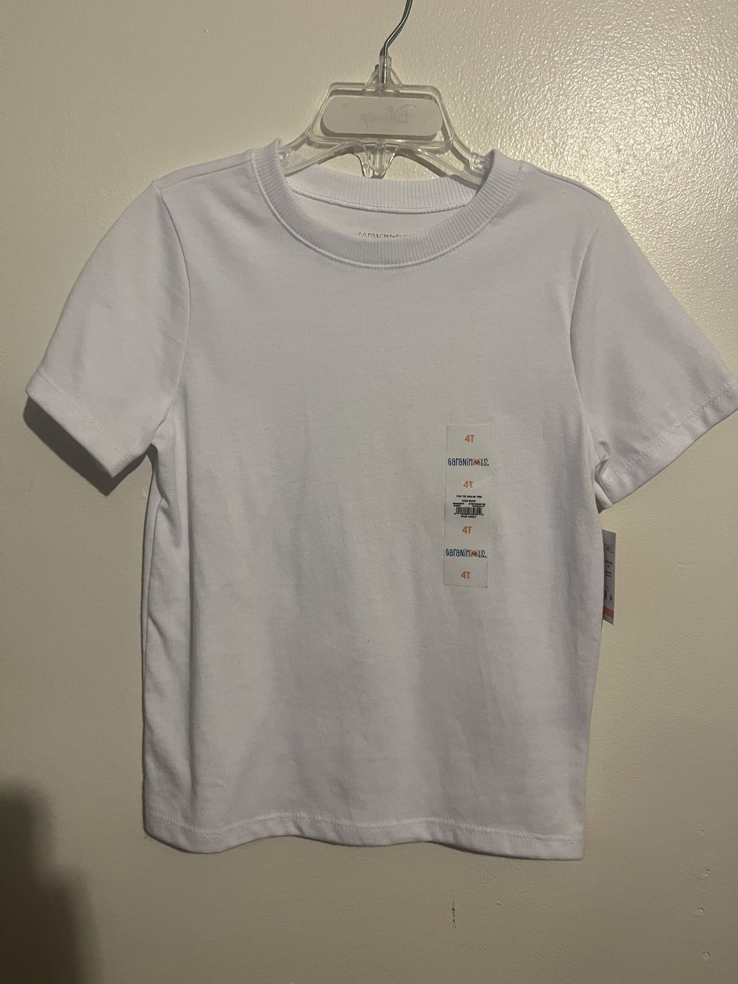 Toddler White T-shirt $3