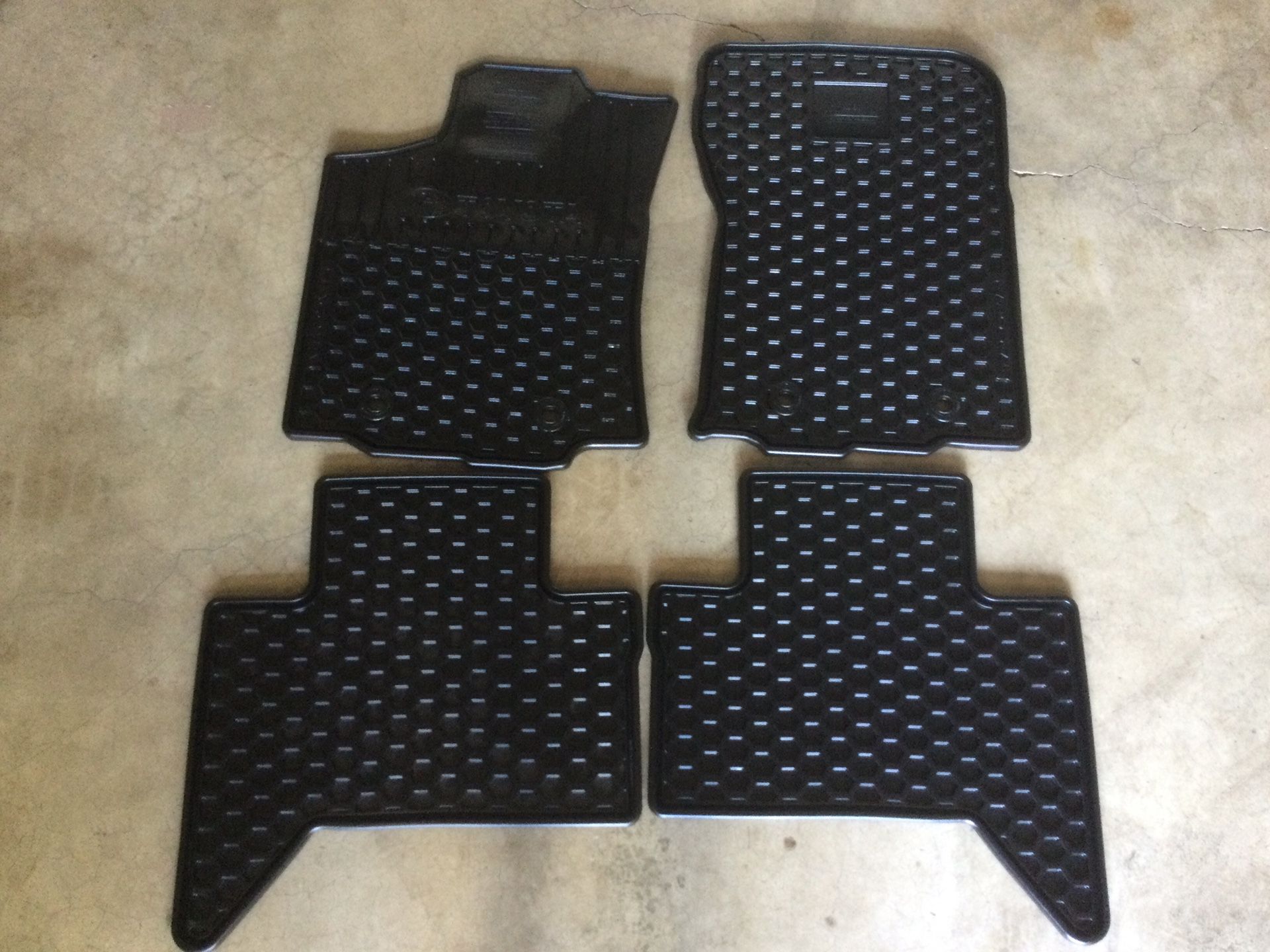 Genuine OEM Toyota Tacoma All Weather Floor Mats
