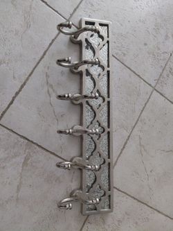 wall-mounted coat rack