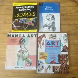 Lot Of 4 Art Books - Artist - Fine Art - Crafts - Jewelry 