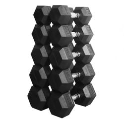 BalanceFrom 300 LB Dumbbell Set, Pair of 20, 25, 30, 35, 40 LBs