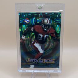 1995 Jerry Rice Collectors Edge Edge Tech Circular Prisms Card🔥