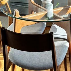 2 West Elm Baltimore Dining Chairs 