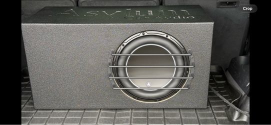 JL W6 12” Subwoofer w/Asylum Ported Enclosure