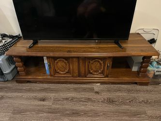 Wooden Entertainment stand FREE