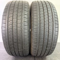 V591  235 40 19 96V  Goodyear Eagle Sport  2 Used Tires 70% Life 