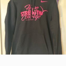 Nike Breast Cancer  Hope, Strength, And Courage Hoodie
