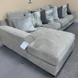 Ardsley Pewter RAF Large Sofa Chaise