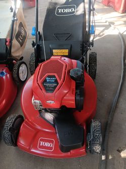 Toro lawnmower