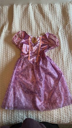 Princess Rapunzel purple dress