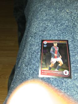 Benjamín Domínguez Merlin RC Soccer Card