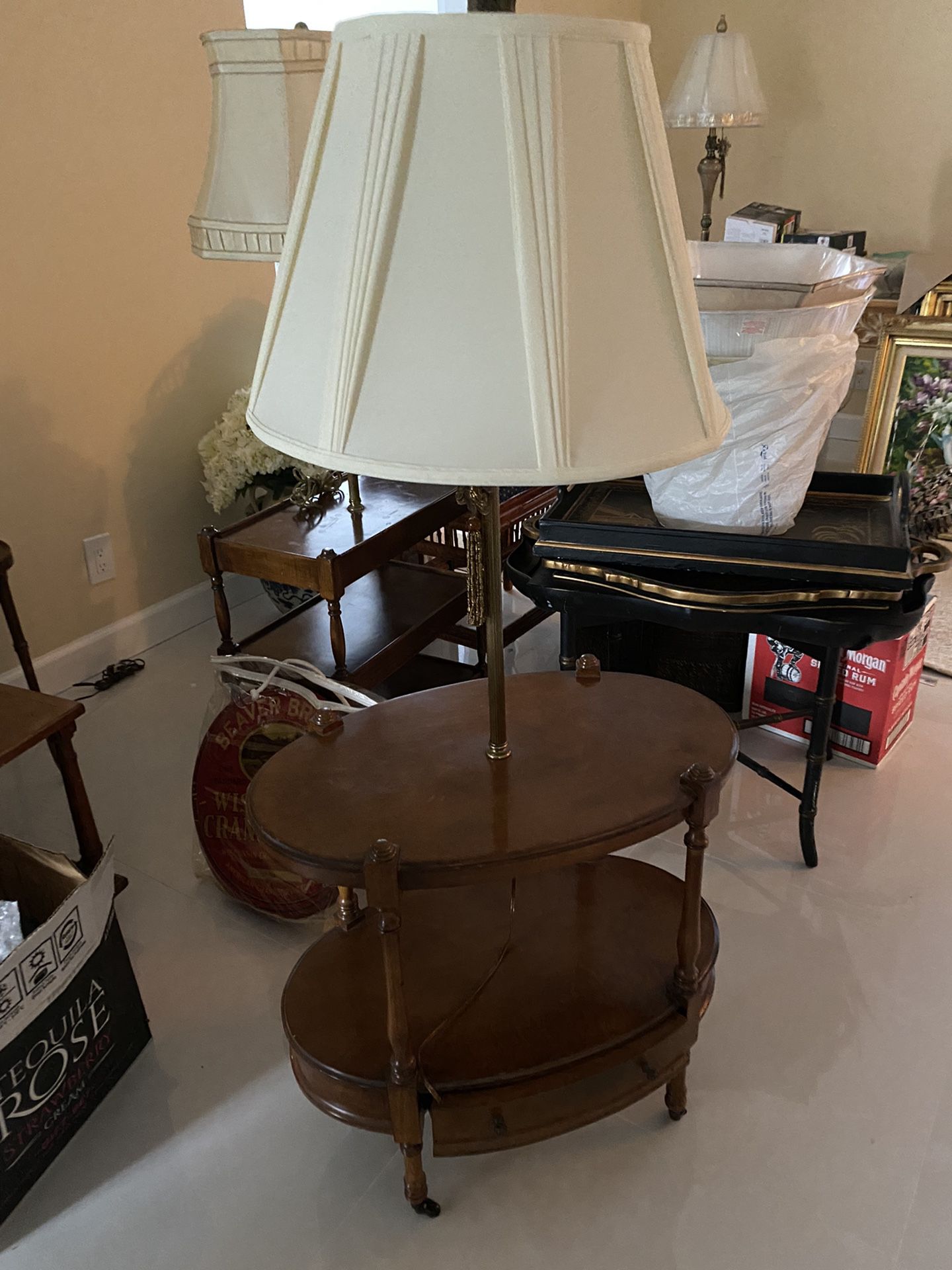Vintage Lamp Tables