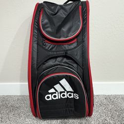 ADIDAS โTourโ Black Tennis Racket Backpack